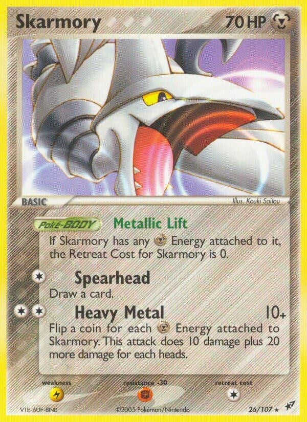 Image for Skarmory (26/107) (EX Deoxys) (DX) - Pokemon