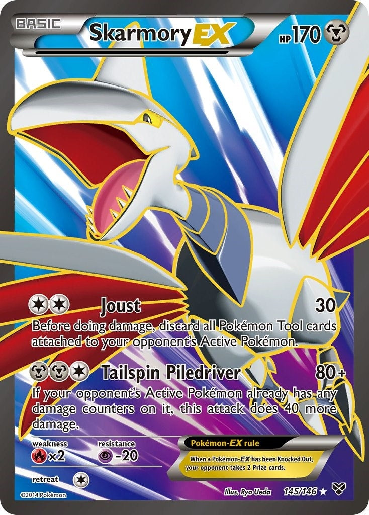 Image for Skarmory EX (145 Full Art) (145/146) (XY Base Set) (XY) - Pokemon