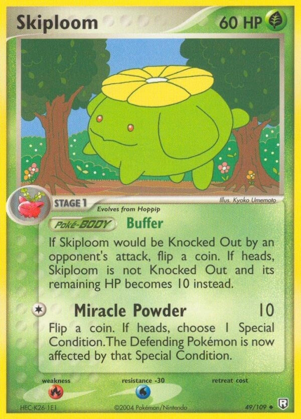 Image for Skiploom (49/109) (EX Team Rocket Returns) (RR) - Pokemon