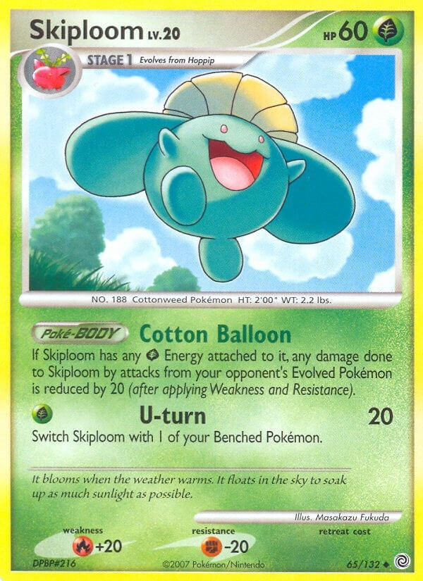Image for Skiploom (65/132) (Secret Wonders) (SW) - Pokemon