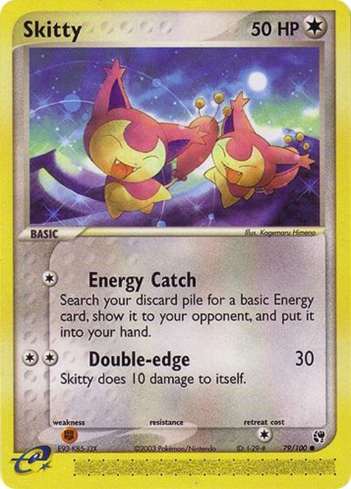 Image for Skitty (79/100) (EX Sandstorm) (SS) - Pokemon