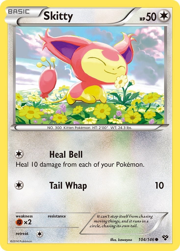 Image for Skitty (104/146) (XY Base Set) (XY) - Pokemon