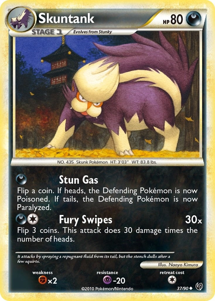 Image for Skuntank (37/90) (Undaunted) (UD) - Pokemon