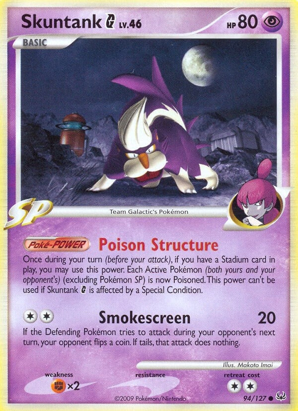 Image for Skuntank G (94/127) (Platinum) (PL) - Pokemon