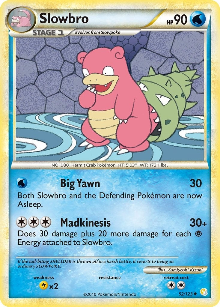 Image for Slowbro (52/123) (HeartGold SoulSilver) (HS) - Pokemon
