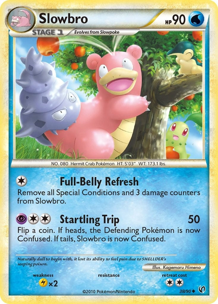 Image for Slowbro (38/90) (Undaunted) (UD) - Pokemon
