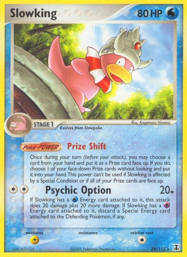 Image for Slowking (28/113) (EX Delta Species) (DS) - Pokemon