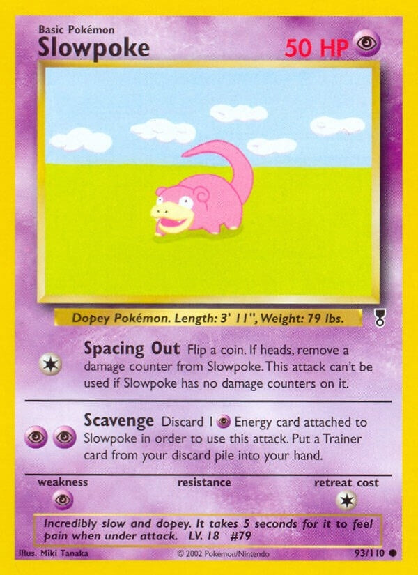Image for Slowpoke (093/110) (Legendary Collection) (LC) - Pokemon