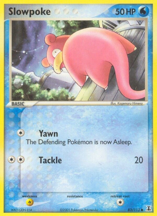 Image for Slowpoke (83/113) (EX Delta Species) (DS) - Pokemon
