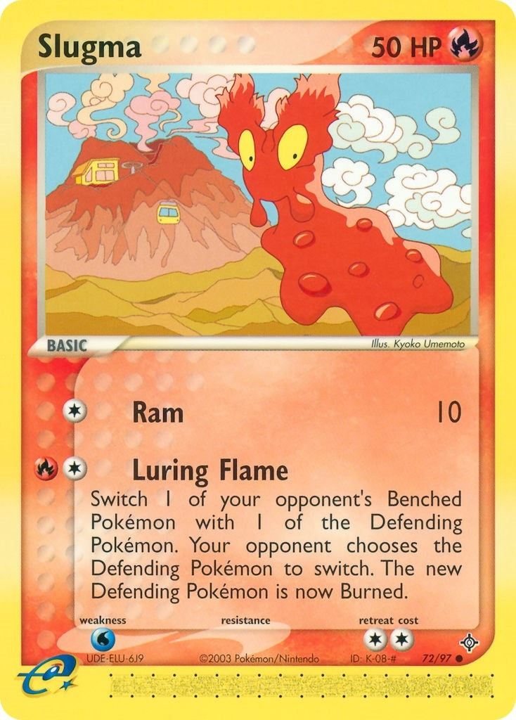 Image for Slugma (72/97) (EX Dragon) (DR) - Pokemon
