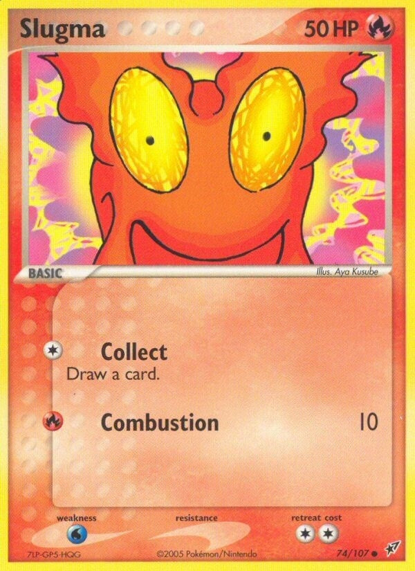 Image for Slugma (74/107) (EX Deoxys) (DX) - Pokemon