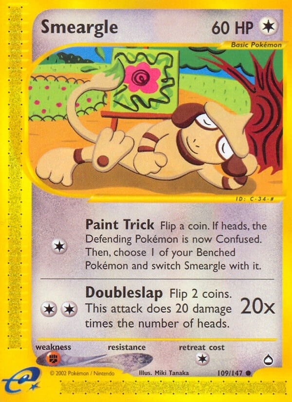 Image for Smeargle (109/147) (Aquapolis) (AQ) - Pokemon