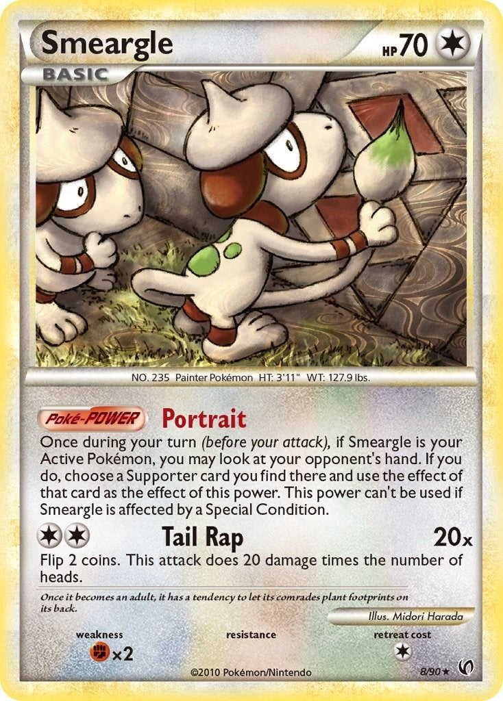 Image for Smeargle (8/90) (Undaunted) (UD) - Pokemon