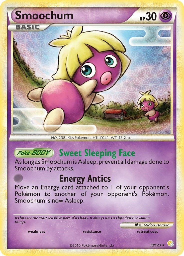 Image for Smoochum (30/123) (HeartGold SoulSilver) (HS) - Pokemon