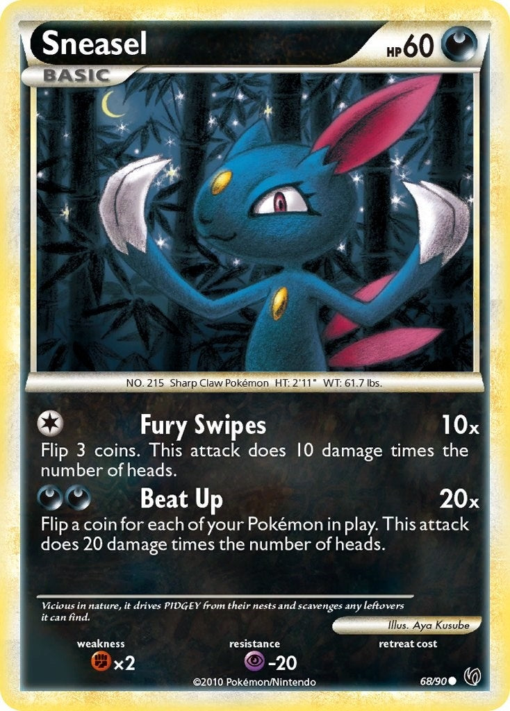 Image for Sneasel (68/90) (Undaunted) (UD) - Pokemon
