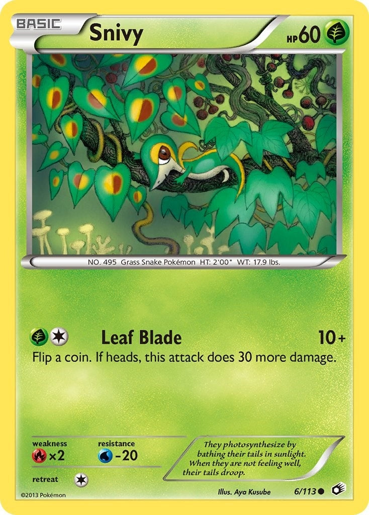 Image for Snivy (6/113) (Legendary Treasures) (LTR) - Pokemon