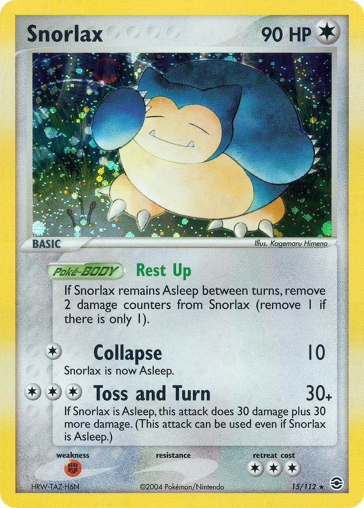 Image for Snorlax (15/112) (EX FireRed & LeafGreen) (RG) - Pokemon