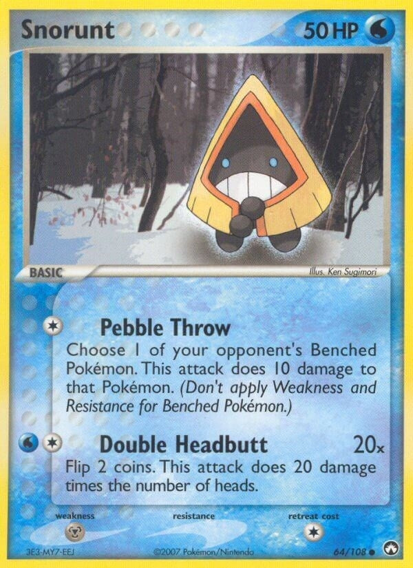 Image for Snorunt (64/108) (EX Power Keepers) (PK) - Pokemon