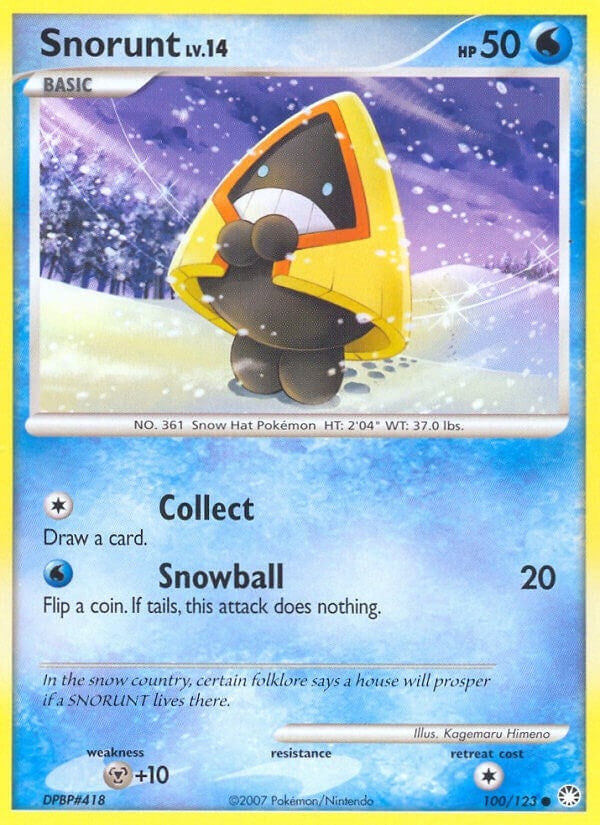 Image for Snorunt (100/123) (Mysterious Treasures) (MT) - Pokemon