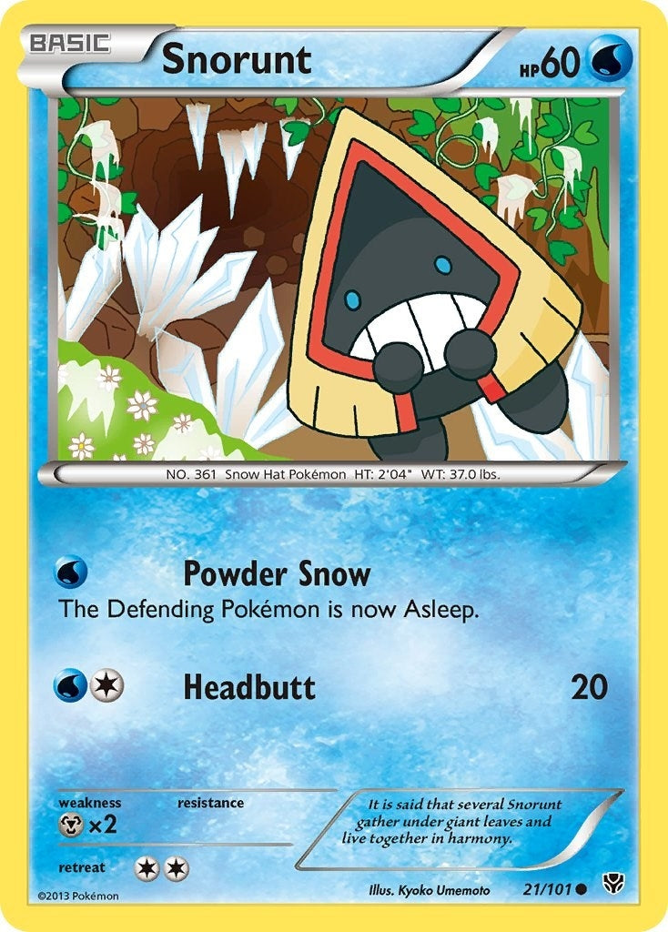 Image for Snorunt (21/101) (Plasma Blast) (PLB) - Pokemon