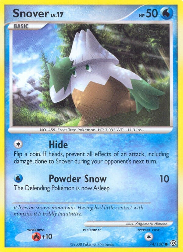 Image for Snover (74/100) (Stormfront) (SF) - Pokemon