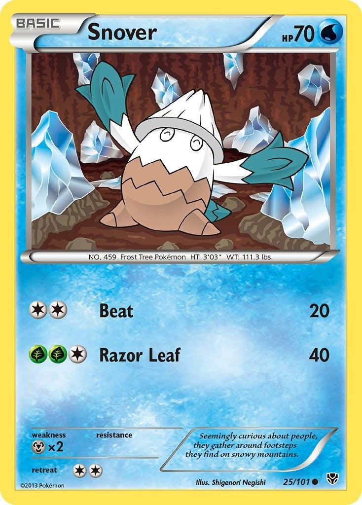 Image for Snover (25/101) (Plasma Blast) (PLB) - Pokemon