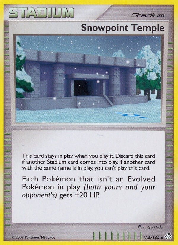 Image for Snowpoint Temple (134/146) (Legends Awakened) (LA) - Pokemon