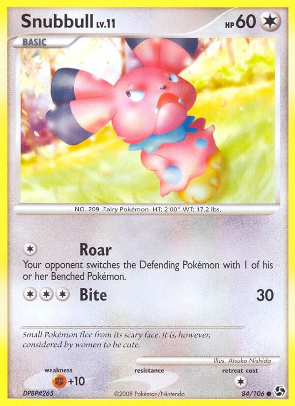 Image for Snubbull (84/106) (Great Encounters) (GE) - Pokemon