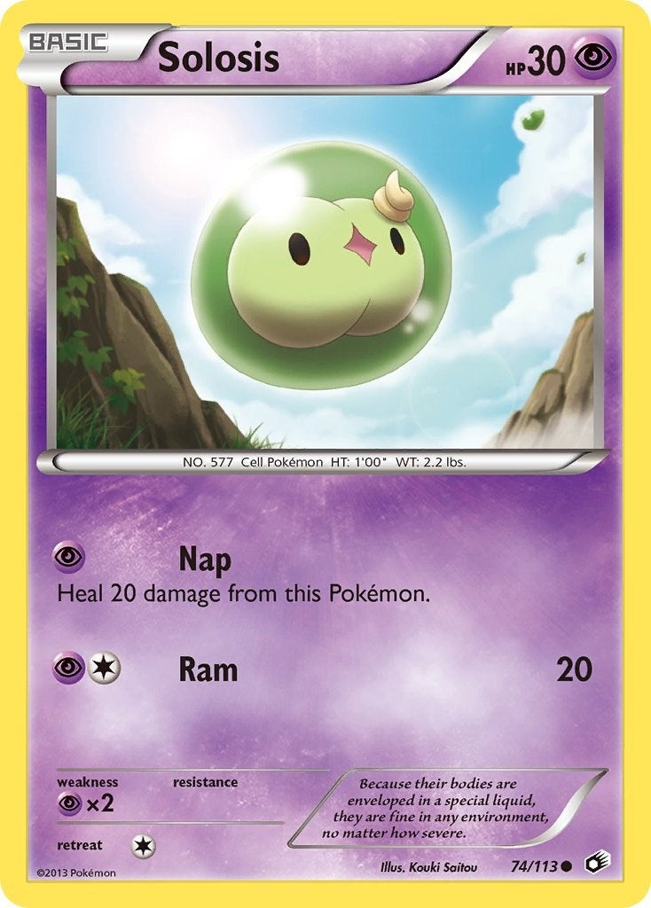 Image for Solosis (74) (74/113) (Legendary Treasures) (LTR) - Pokemon