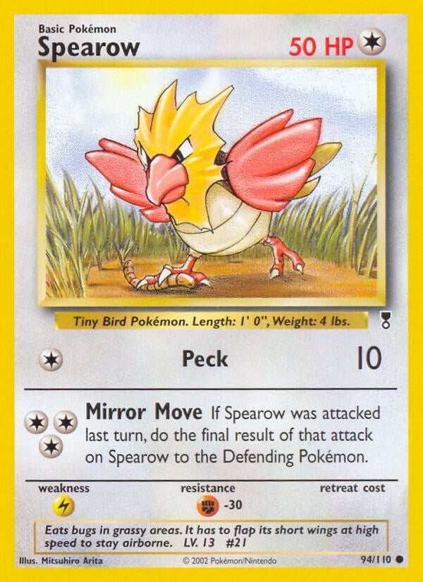 Image for Spearow (094/110) (Legendary Collection) (LC) - Pokemon