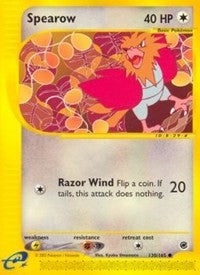 Image for Spearow (130/165) (Expedition) (EX) - Pokemon