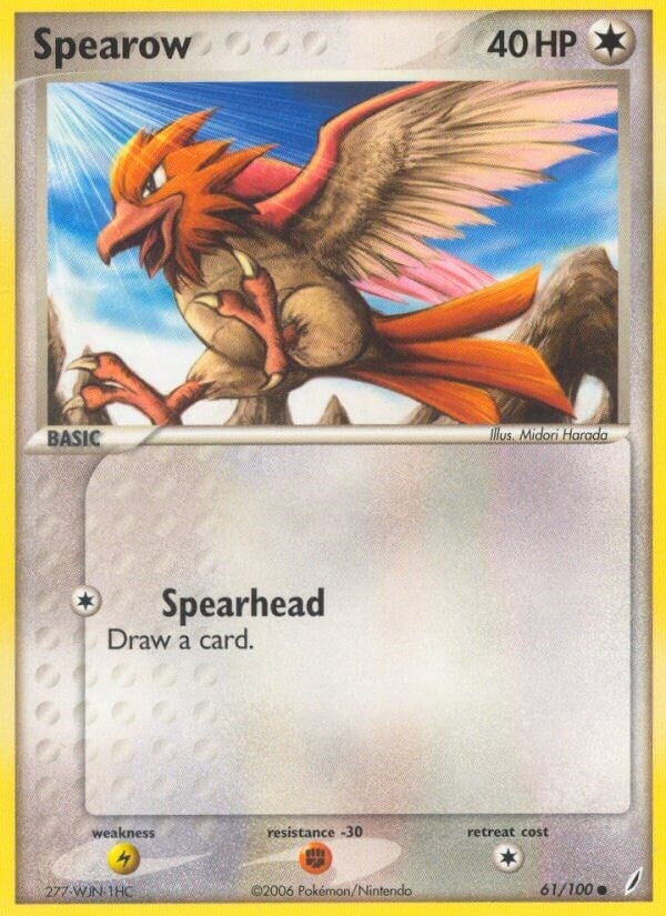 Image for Spearow (61/100) (EX Crystal Guardians) (CG) - Pokemon