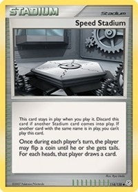 Image for Speed Stadium (114/130) (Diamond and Pearl) (DP) - Pokemon