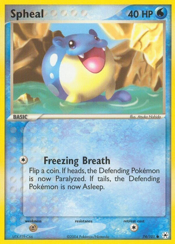 Image for Spheal (74/101) (EX Hidden Legends) (HL) - Pokemon