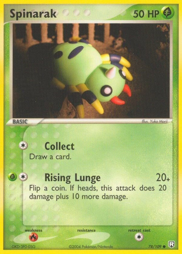 Image for Spinarak (78/109) (EX Team Rocket Returns) (RR) - Pokemon