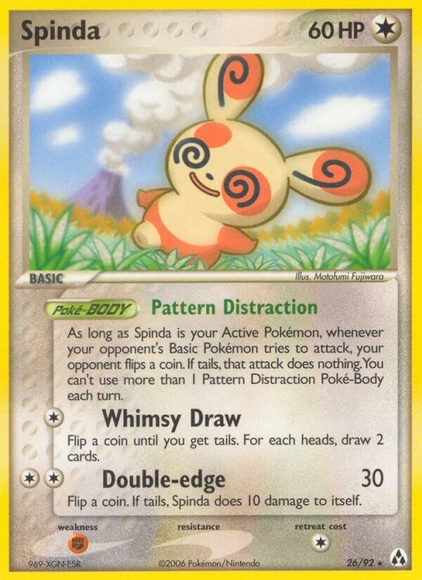 Image for Spinda (26/92) (EX Legend Maker) (LM) - Pokemon