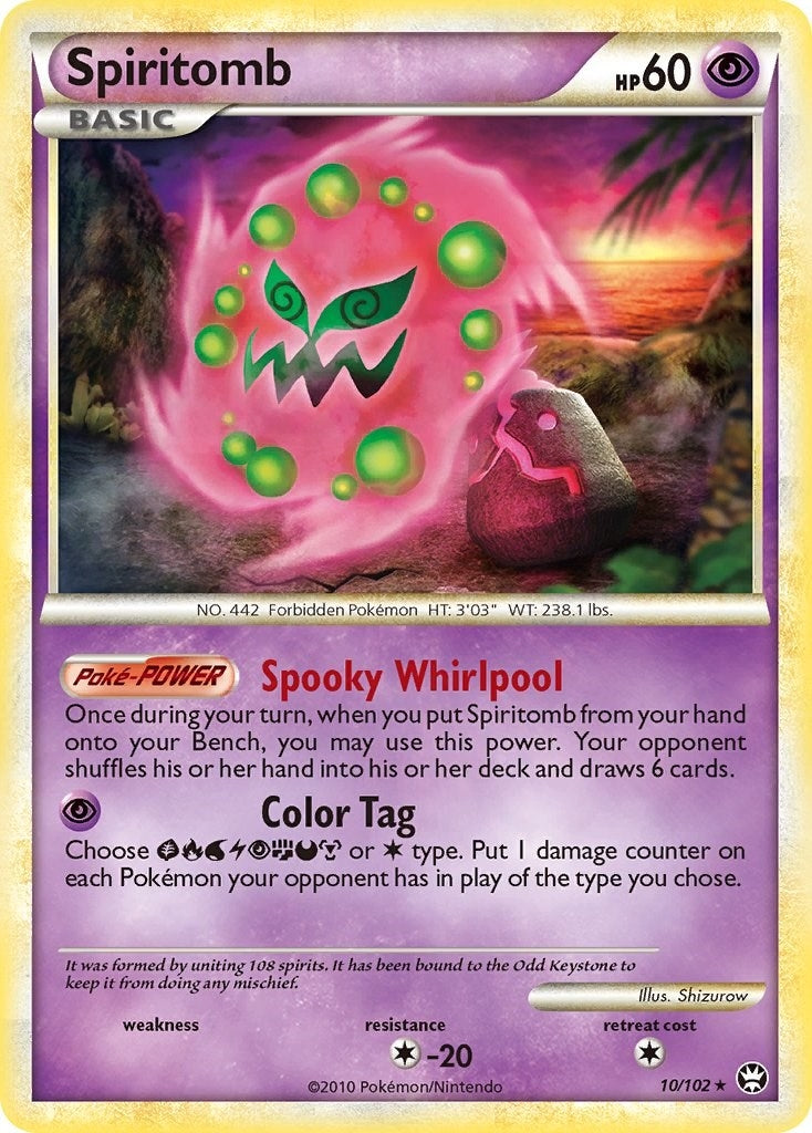 Image for Spiritomb (10/102) (Triumphant) (TM) - Pokemon