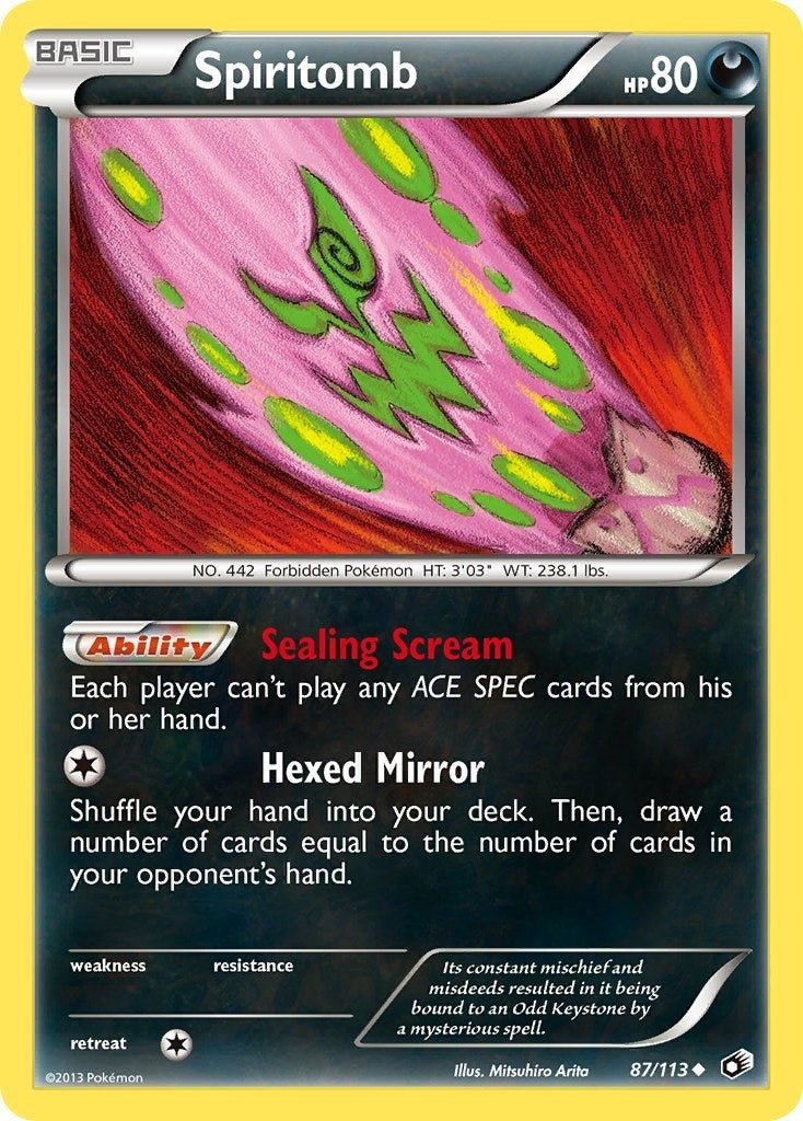 Image for Spiritomb (87/113) (Legendary Treasures) (LTR) - Pokemon