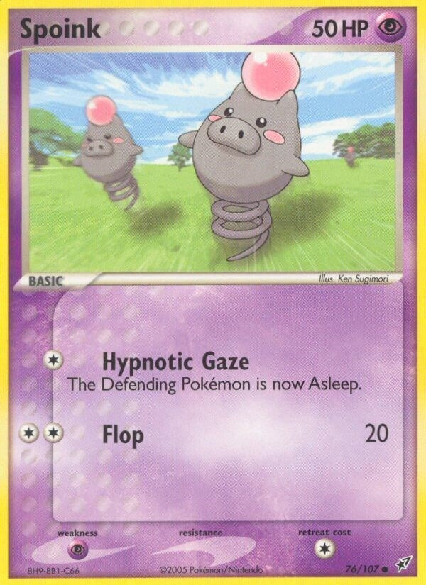Image for Spoink (76/107) (EX Deoxys) (DX) - Pokemon
