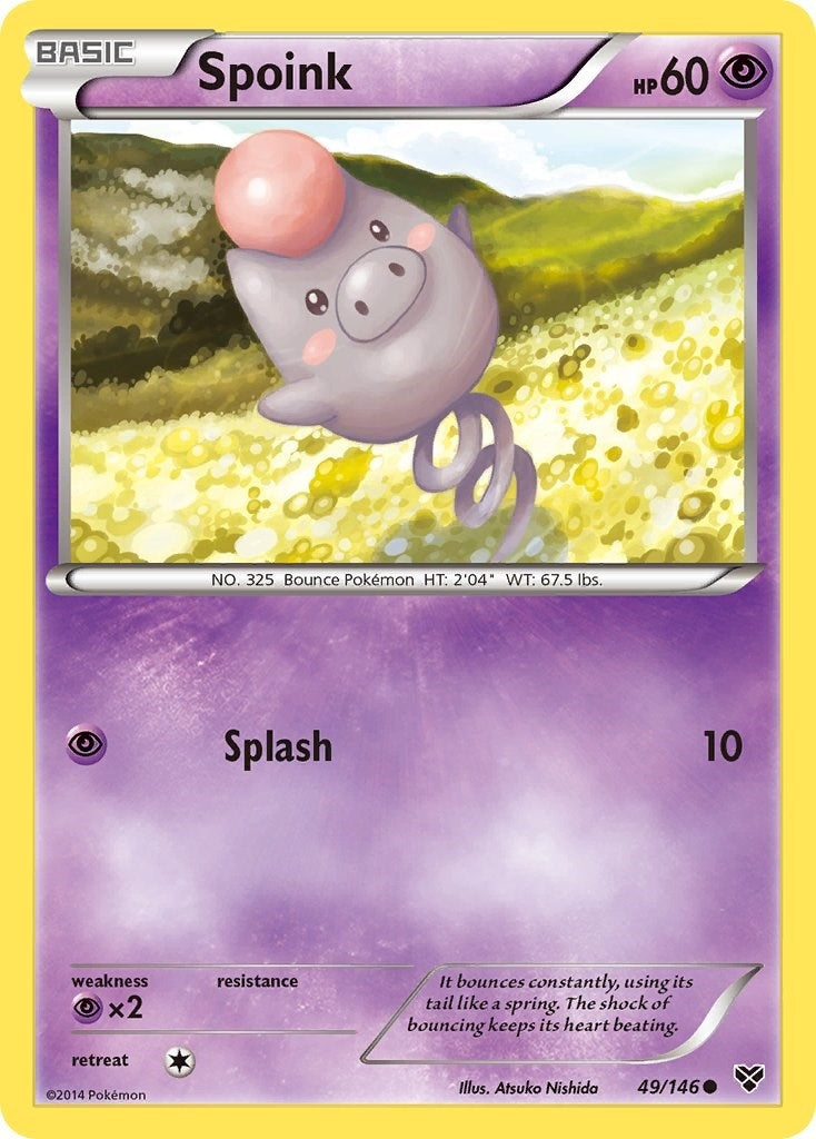 Image for Spoink (49/146) (XY Base Set) (XY) - Pokemon
