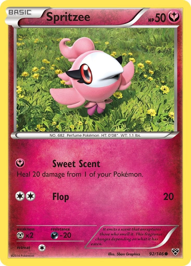 Image for Spritzee (92/146) (XY Base Set) (XY) - Pokemon
