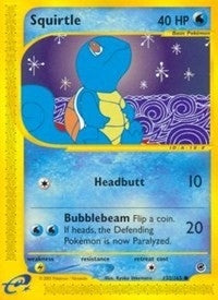 Image for Squirtle (132) (132/165) (Expedition) (EX) - Pokemon
