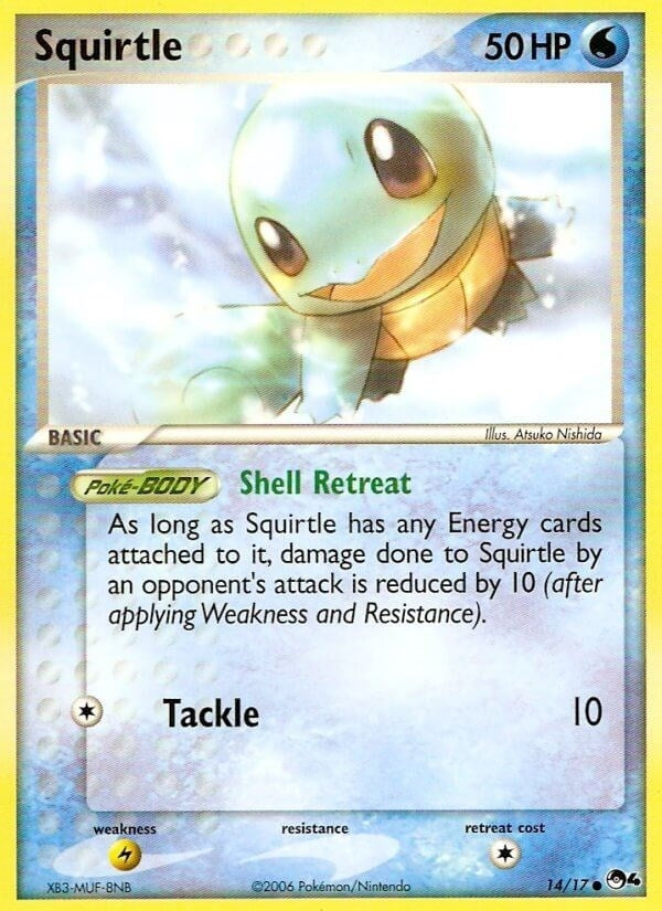 Image for Squirtle (014/017) (POP Series 4) (POP) - Pokemon