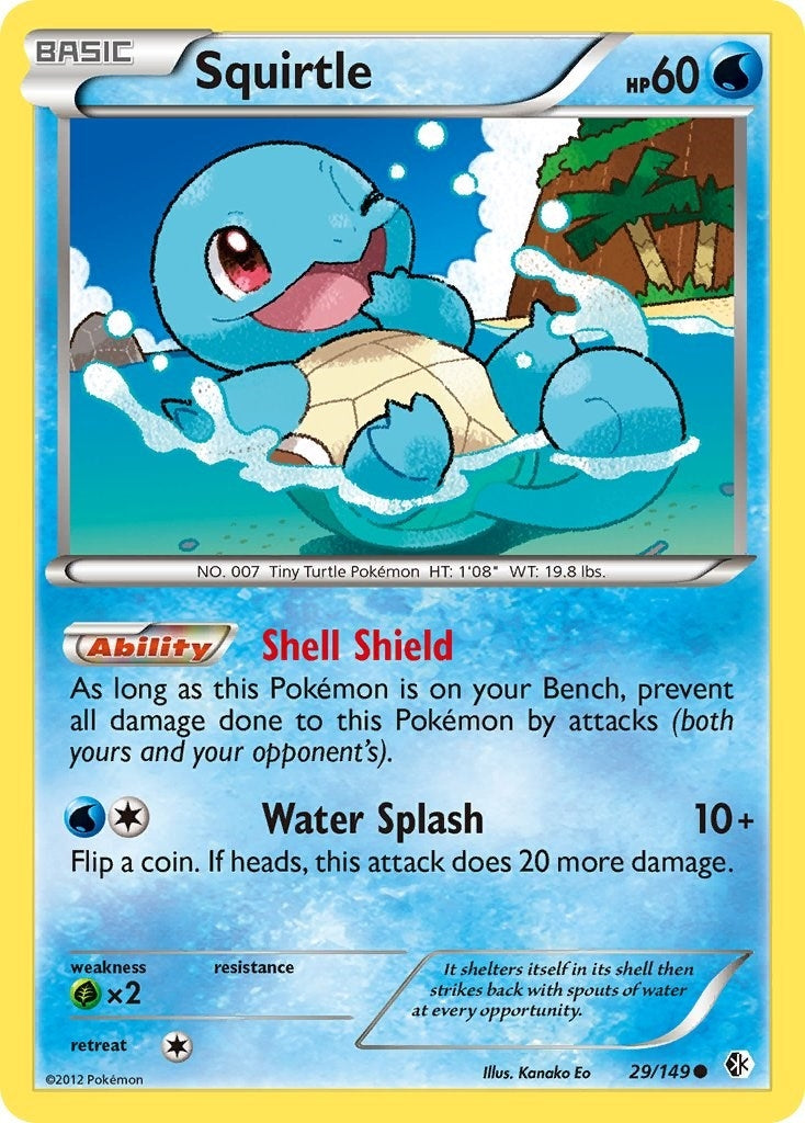 Image for Squirtle (29/149) (Boundaries Crossed) (BCR) - Pokemon