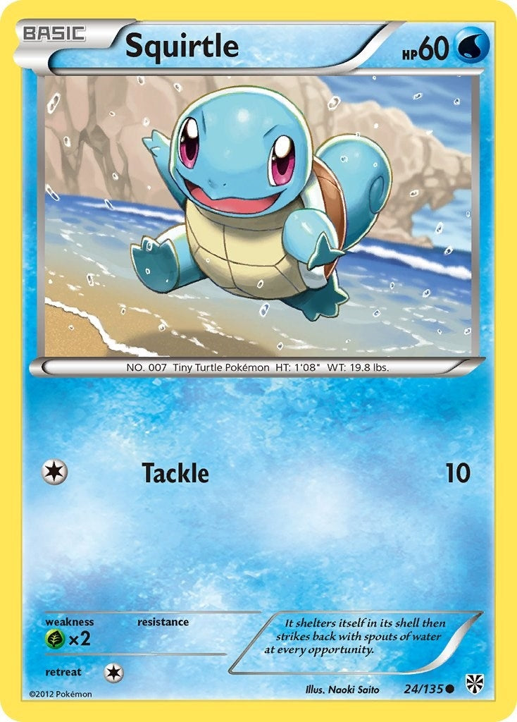 Image for Squirtle (24/135) (Plasma Storm) (PLS) - Pokemon