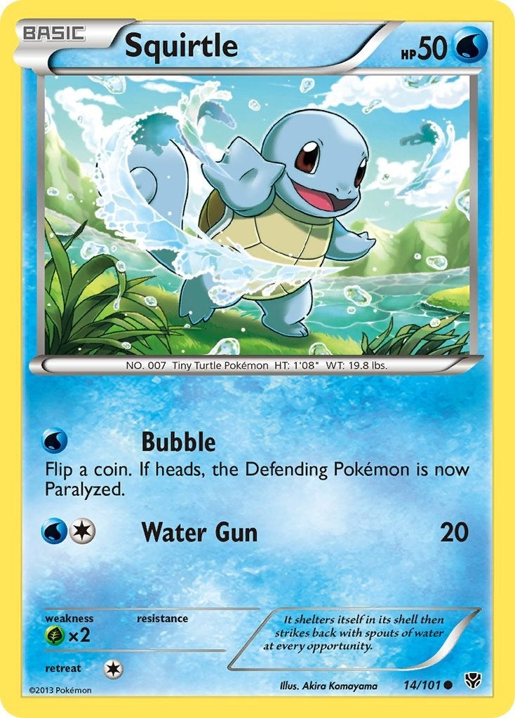 Image for Squirtle (14/101) (Plasma Blast) (PLB) - Pokemon