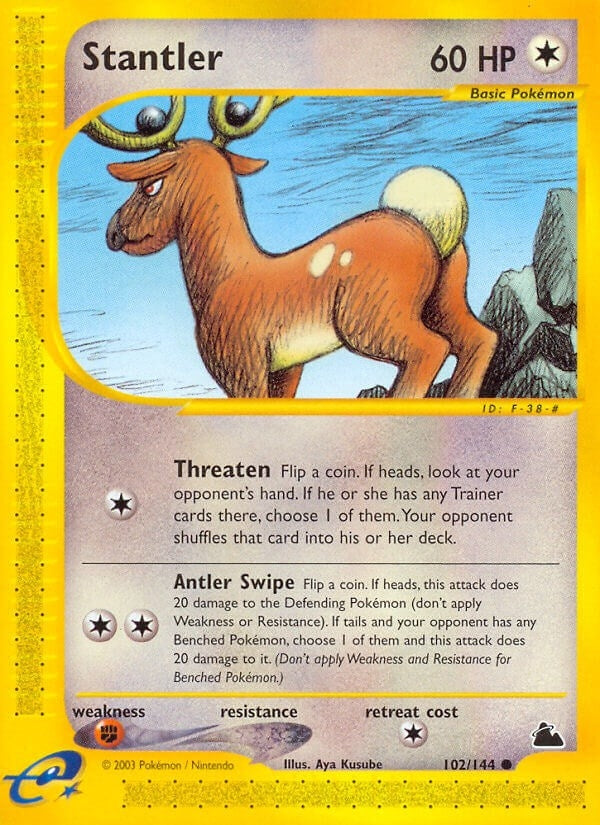 Image for Stantler (102/144) (Skyridge) (SK) - Pokemon