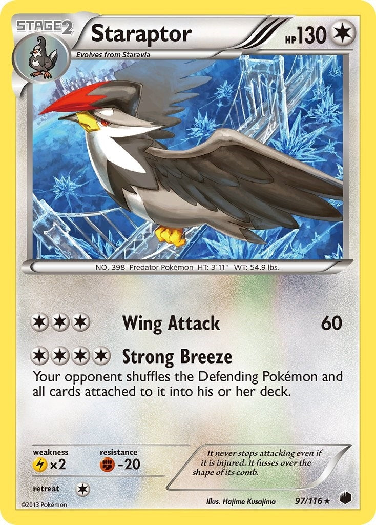 Image for Staraptor (97/116) (Plasma Freeze) (PLF) - Pokemon