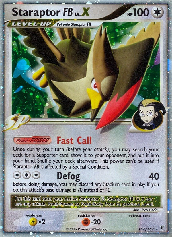 Image for Staraptor FB Lv.X (147) (Supreme Victors) (SV) - Pokemon