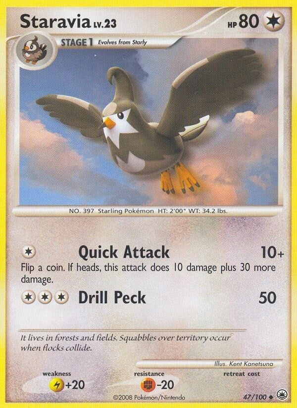 Image for Staravia (47/100) (Majestic Dawn) (MD) - Pokemon